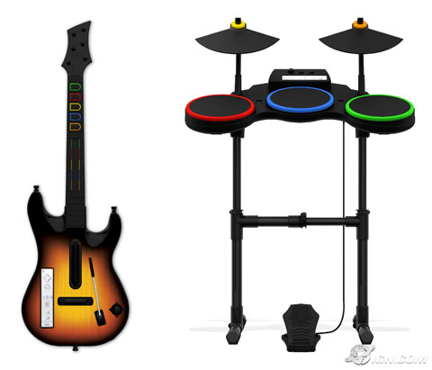 guitar hero drums
 on Technological Life: Broken Guitar Hero Drums Or Guitar?